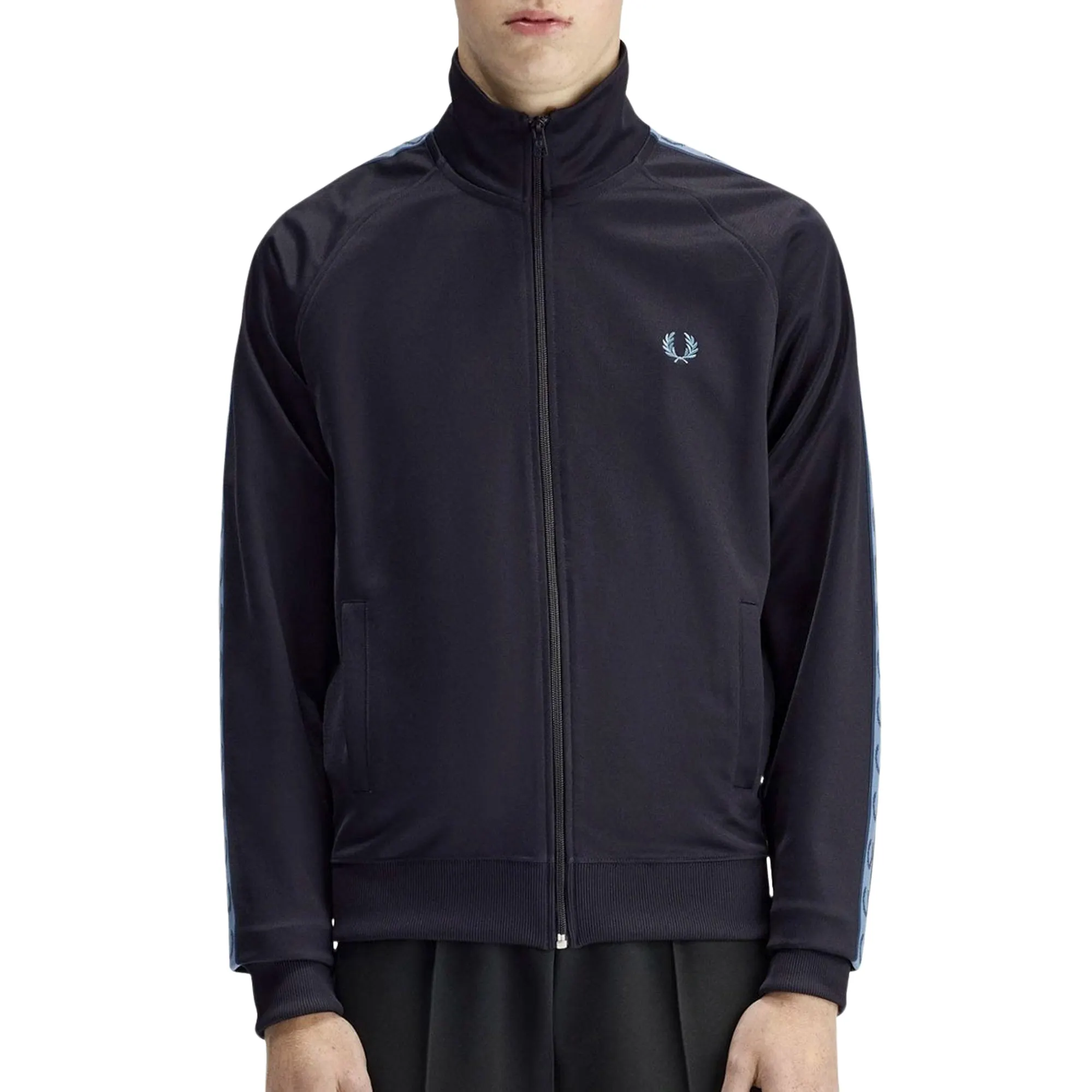 Fred Perry Contrast Tape Trackjacket Men | Plutosport
